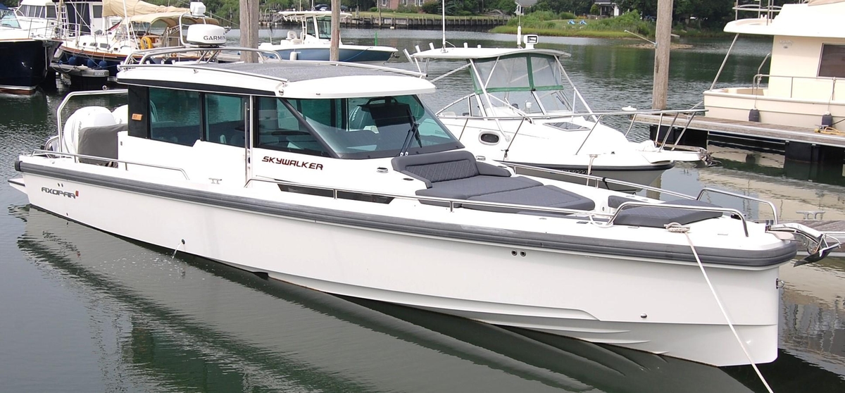 2019 Axopar 37 Sports Cabin - Sold Boat