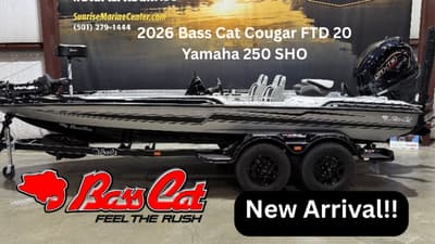 BOATZON | Bass Cat Boats Cougar FTD 20 WYamaha 250 SHO 2026