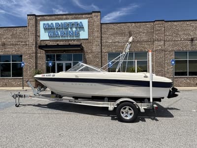 BOATZON | Bayliner 185 BR Runabout Series wMerCruiser 43L  190HP Engine and 2024 Load Rite Trailer 2003