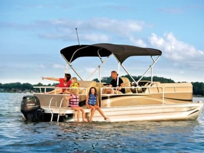 BOATZON | Bennington 22 SSLDX  Aft Dinette 2014