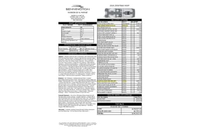 BOATZON | Bennington 25 RXFBWAS 2026