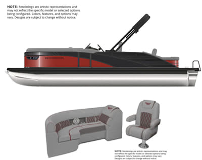 BOATZON | Bennington LX Sport Swingback 22 LXSSB 2027 BOATZON | Bennington LX Sport Swingback 22 LXSSB 2027