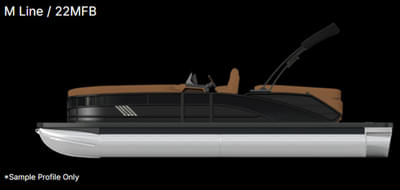 BOATZON | Bennington M Quad Bench 22 MFB 2026