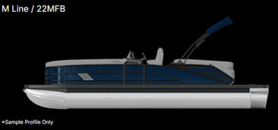 BOATZON | Bennington M Quad Bench 22 MFB 2026