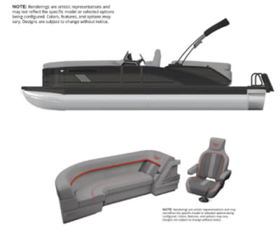 BOATZON | Bennington M Quad Bench 22 MFB 2027