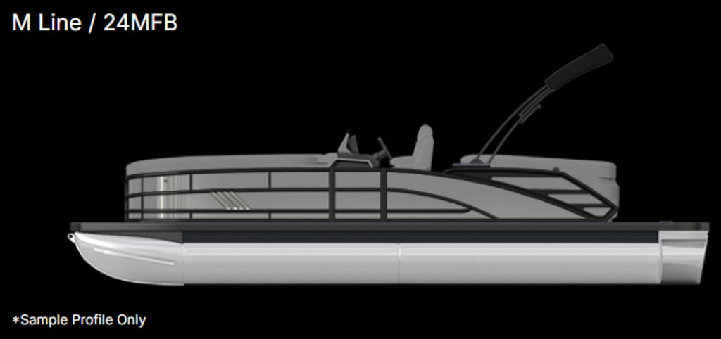 2026 Bennington M Quad Bench 24 MFB - Sold Boat