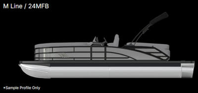 BOATZON | Bennington M Quad Bench 24 MFB 2026 BOATZON | Bennington M Quad Bench 24 MFB 2026