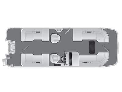 BOATZON | Bennington M Quad Bench 22 MFB 2026