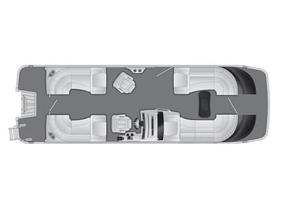 BOATZON | Bennington QX Quad Bench 25 QXFB 2026 BOATZON | Bennington QX Quad Bench 25 QXFB 2026