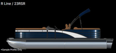 BOATZON | Bennington R Quad Bench 23 RSR 2026