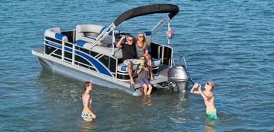 BOATZON | Bennington S Quad Bench 22 SSR 2026