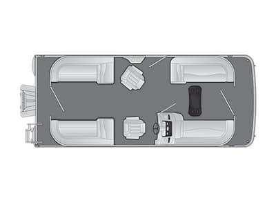 BOATZON | Bennington S Quad Bench 22 SSR 2026