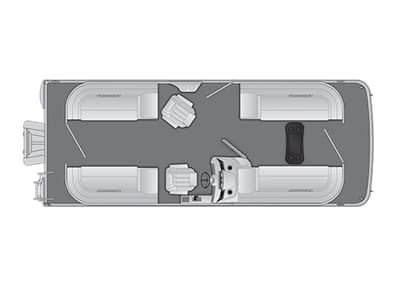 BOATZON | Bennington S Quad Bench 23 SSR 2026