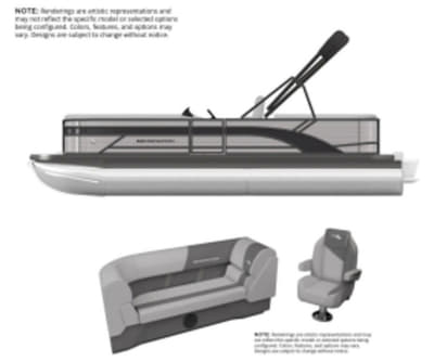 BOATZON | Bennington S Quad Bench 25 SSR 2027