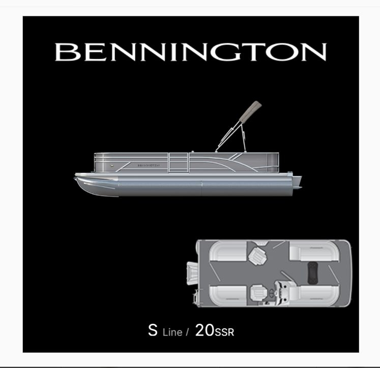 2026 Bennington SOne 20 SSR TWIN TUBE - Sold Boat