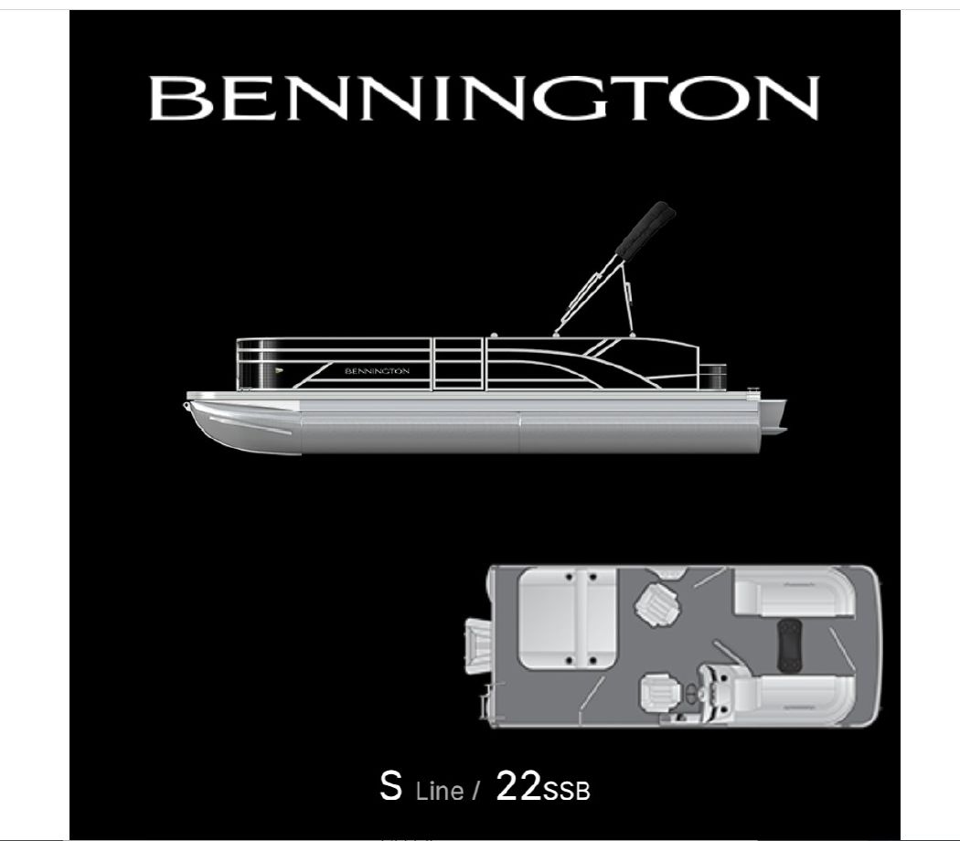2026 Bennington SOne 22 SSB TWIN TUBE - Sold Boat