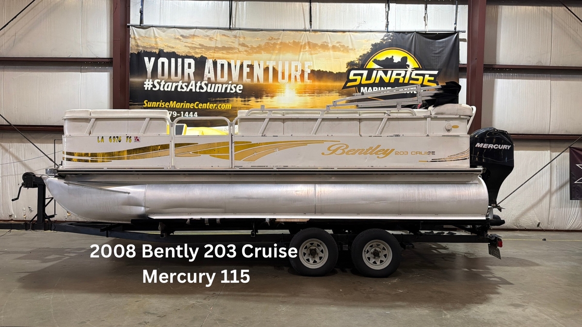 2008 Bentley Pontoons Bentley Pontoons 203 Cruise W Mercury 115 2008 - Sold Boat