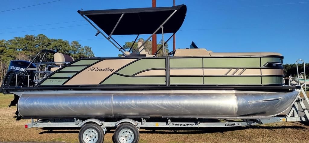 2026 Bentley Pontoons Elite 223 QSB 34 Tube - Sold Boat