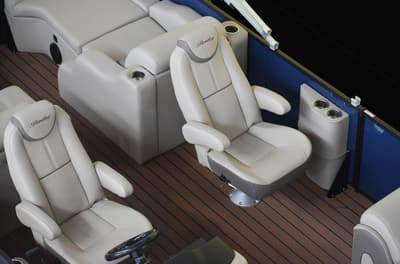 BOATZON | Bentley Pontoons Elite 223 Rear Lounger 34 Tube 2021