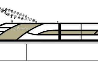 BOATZON | Bentley Pontoons Elite 253 Swingback 2026