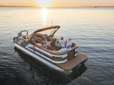 BOATZON | Bentley Pontoons Elite Swingback Bench 253 XLP3 2026