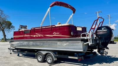 BOATZON | Bentley Pontoons Encore 253 Party Cruise SE TripleLog Powered By A 2012