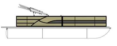 BOATZON | Bentley Pontoons Legacy 223 Navigator 34 Tube 2026