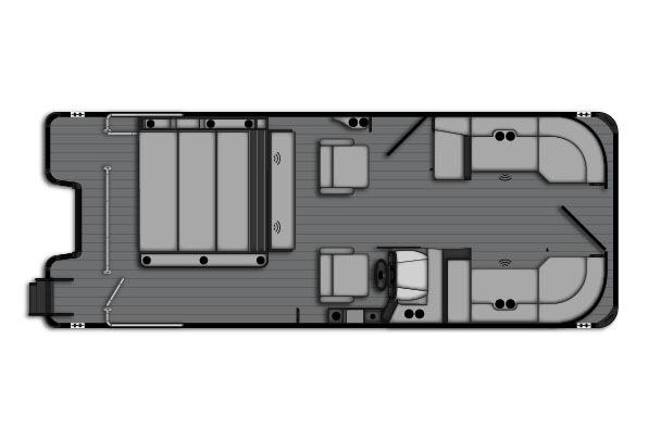 2026 Bentley Pontoons Legacy 223 Swingback - Sold Boat