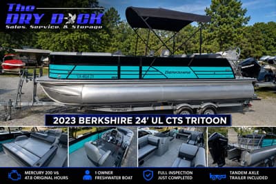 BOATZON | Berkshire Pontoons CTS Series 24 UL CTS 2023
