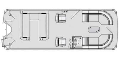 BOATZON | Berkshire Pontoons STS Series 25ULE STS 2026