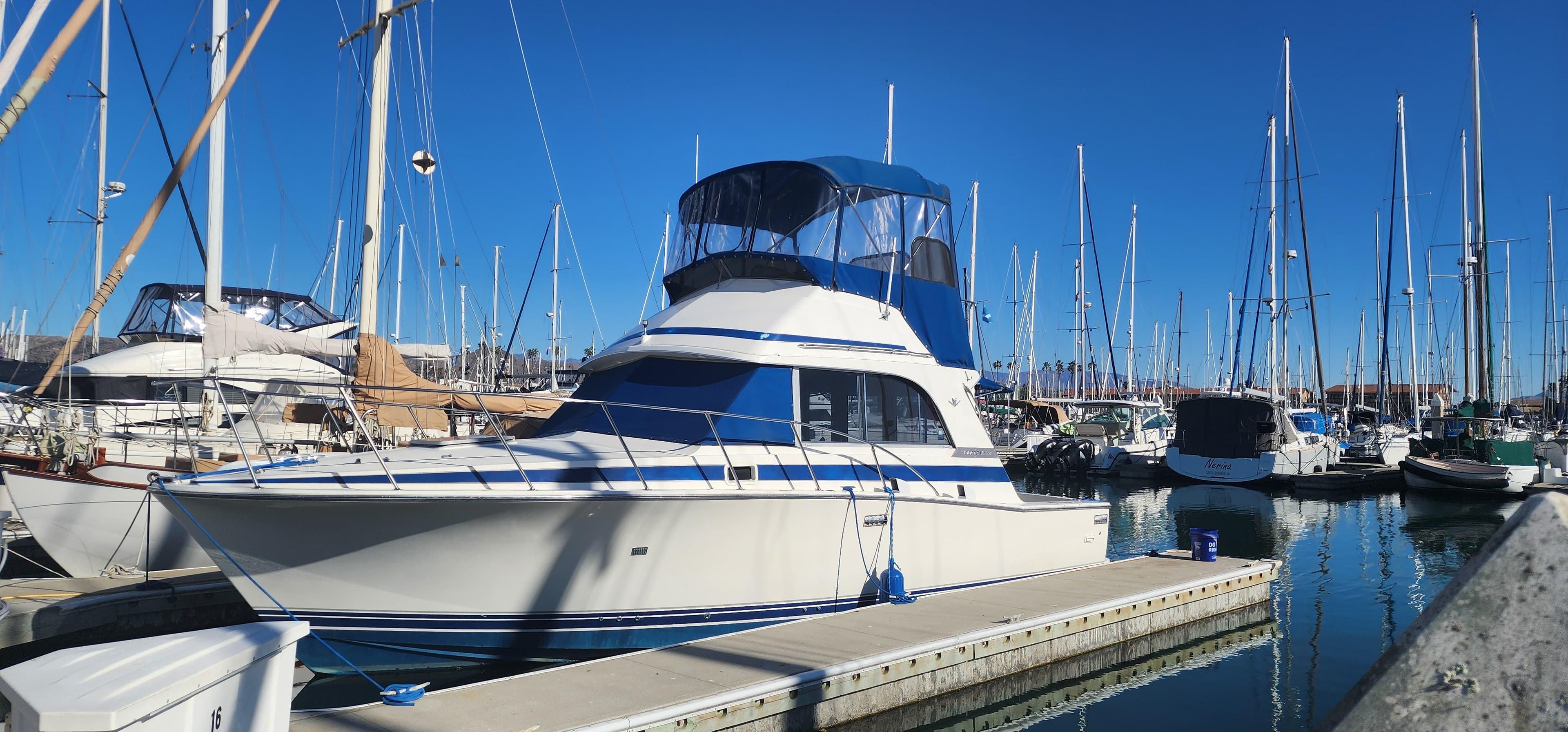 Bertram 33 Flybridge Cruiser 1985