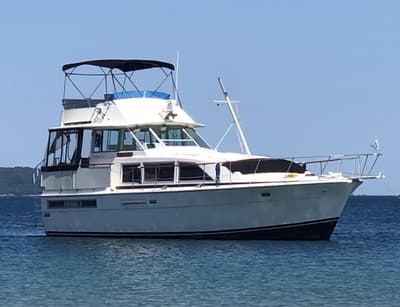 BOATZON | Bertram 42 Flybridge Motor Yacht 1974