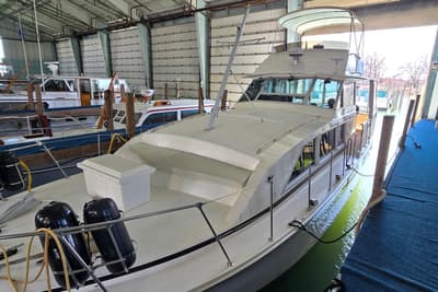 BOATZON | Bertram 42 Flybridge Motor Yacht 1977