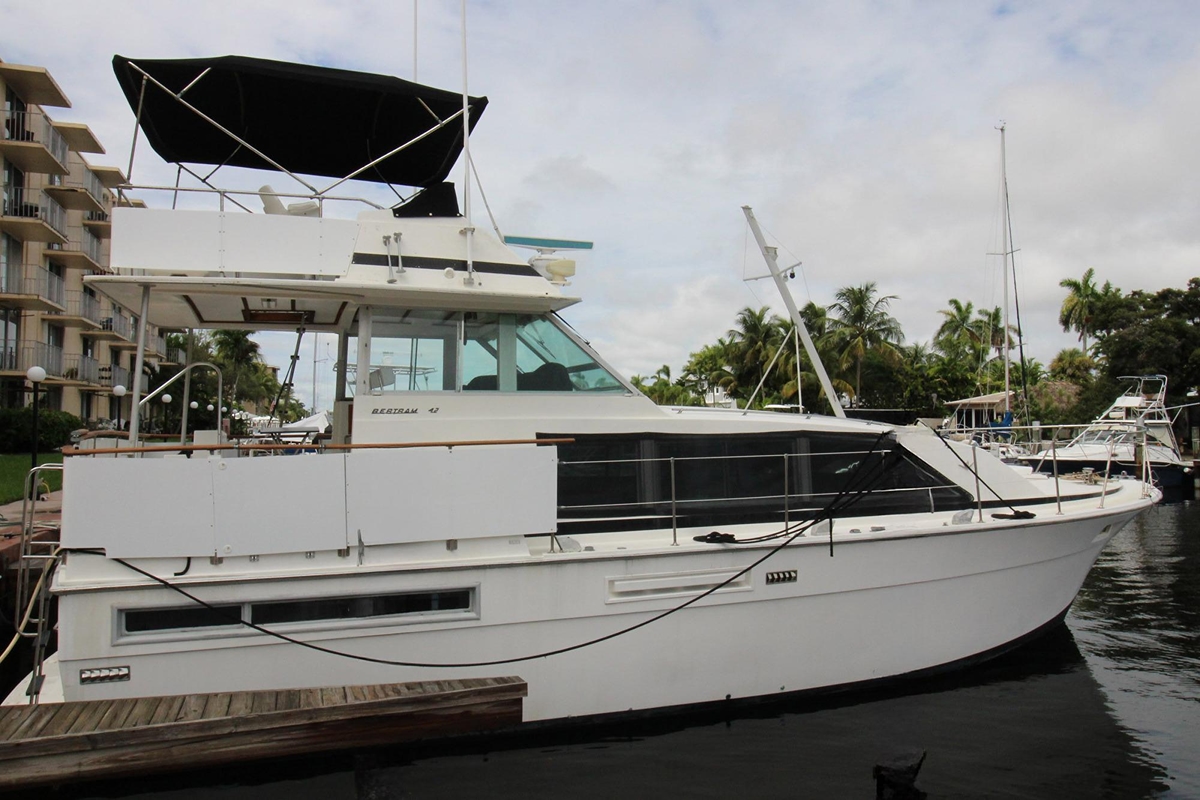 1974 Bertram 42 Motor Yacht - Sold Boat