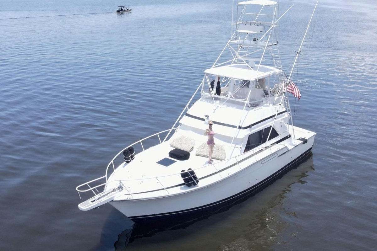 1988 Bertram 43 Convertible - Sold Boat