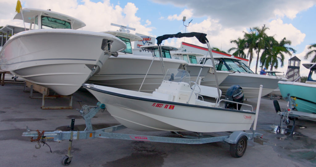 2015 Boston Whaler 150 Montauk - Sold Boat