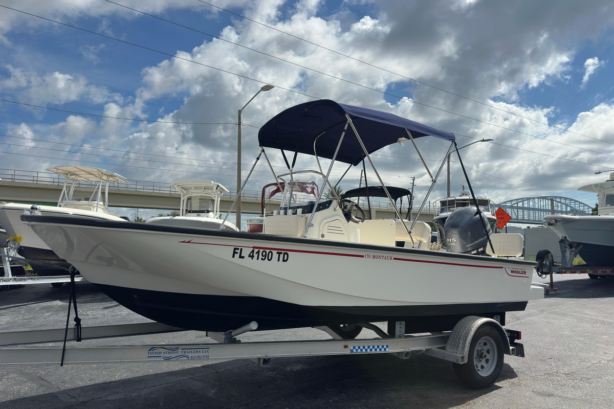 2022 Boston Whaler 170 Montauk - Sold Boat