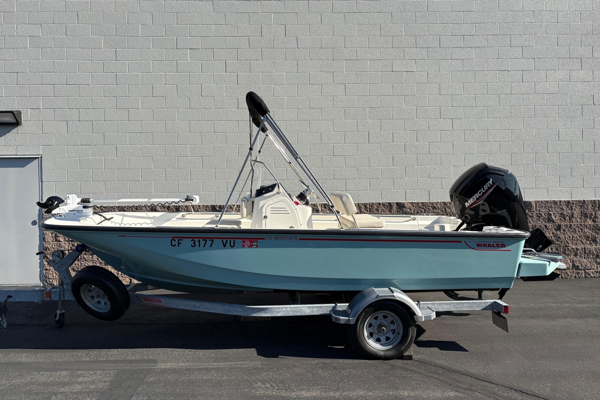 2024 Boston Whaler 170 Montauk - Sold Boat