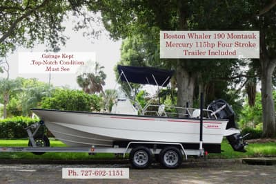BOATZON | Boston Whaler 190 Montauk 2007