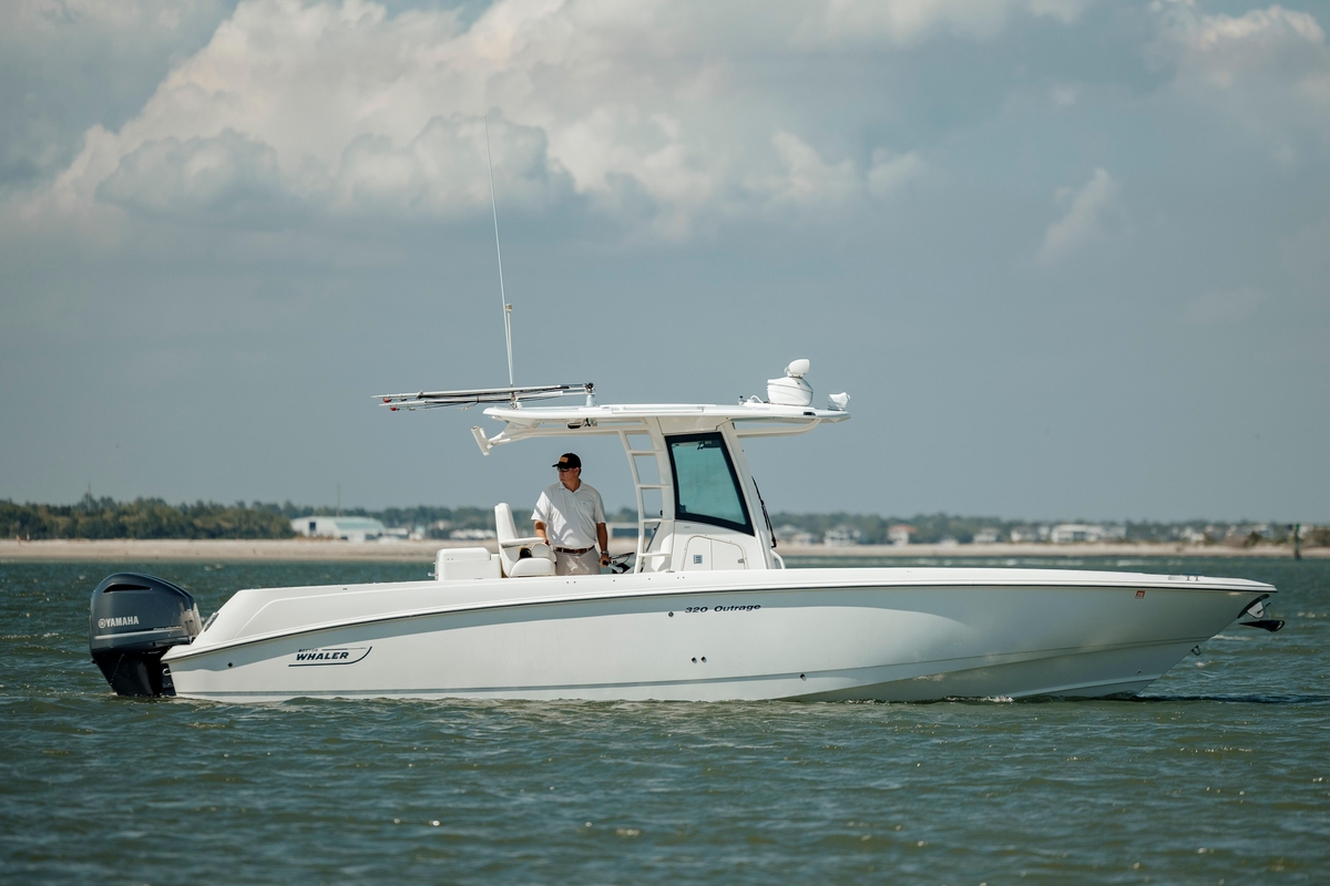 2013 Boston Whaler 320 Outrage - Sold Boat
