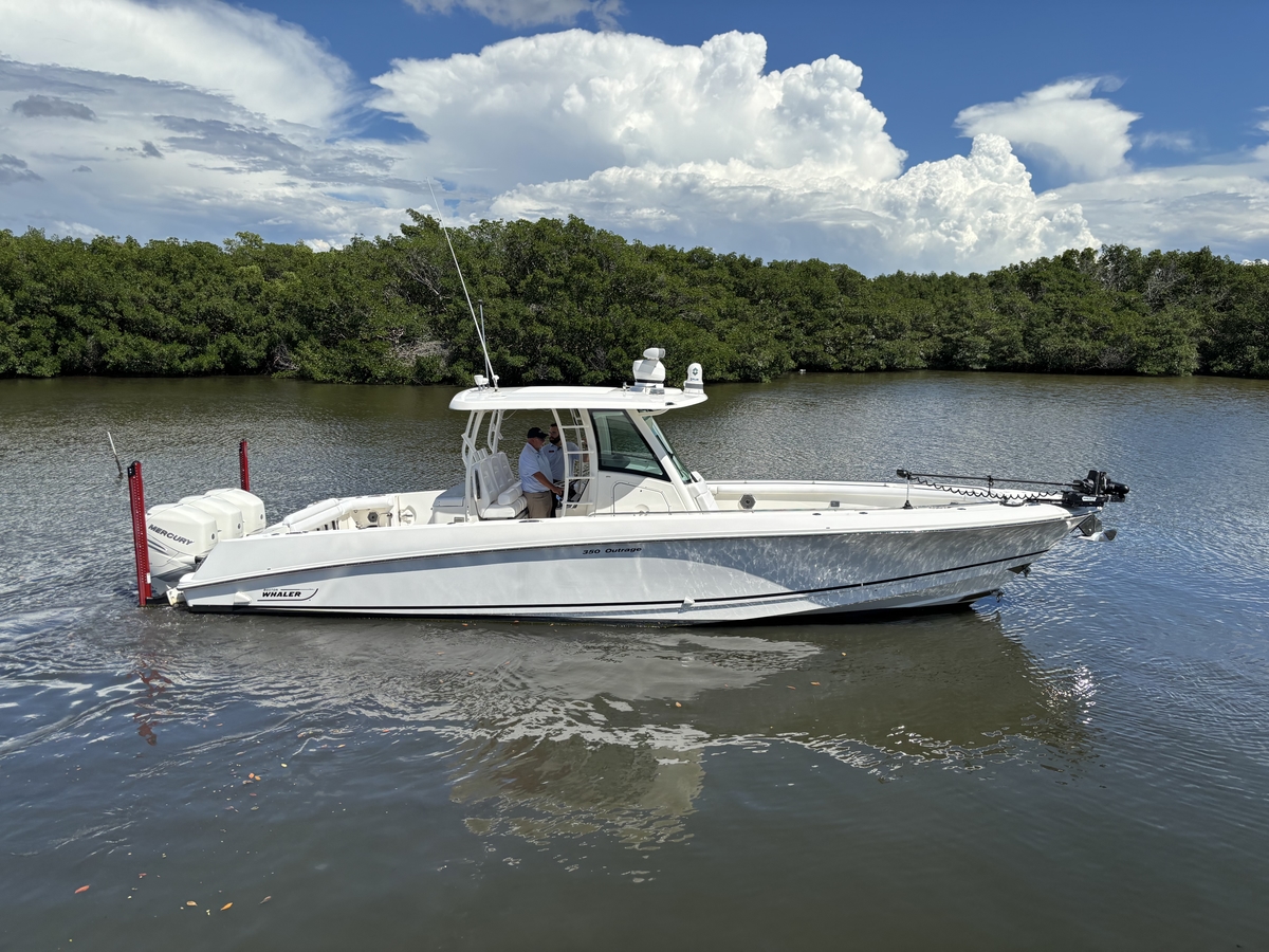 2022 Boston Whaler 350 Outrage - Sold Boat