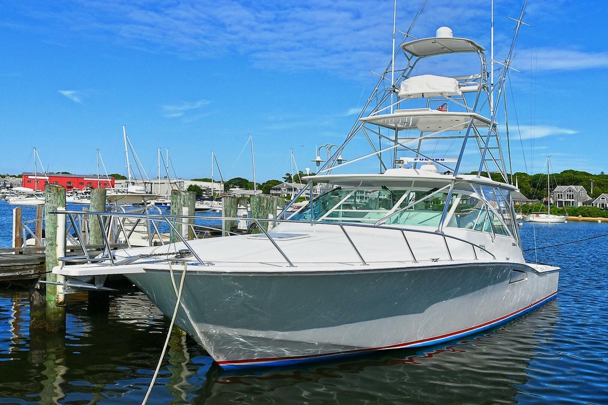 2007 Cabo 40 Express with Tower - Sold Boat
