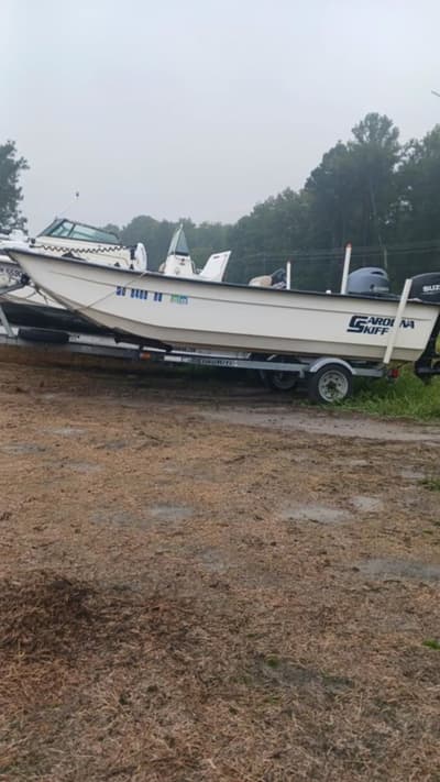 BOATZON | Carolina skiff 1655 DLX Tiller 2004