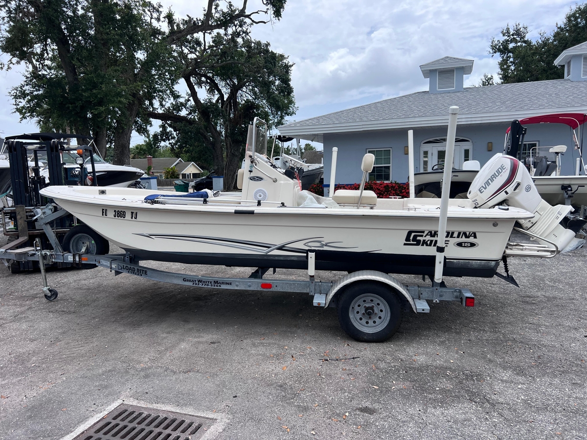 2017 Carolina Skiff 18 JVX CC - Sold Boat