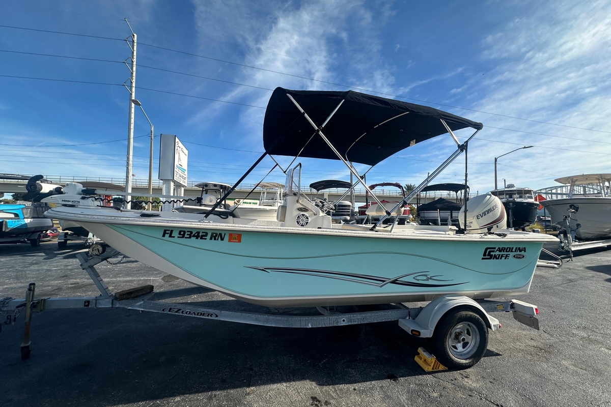2018 Carolina Skiff 198 DLV - Sold Boat