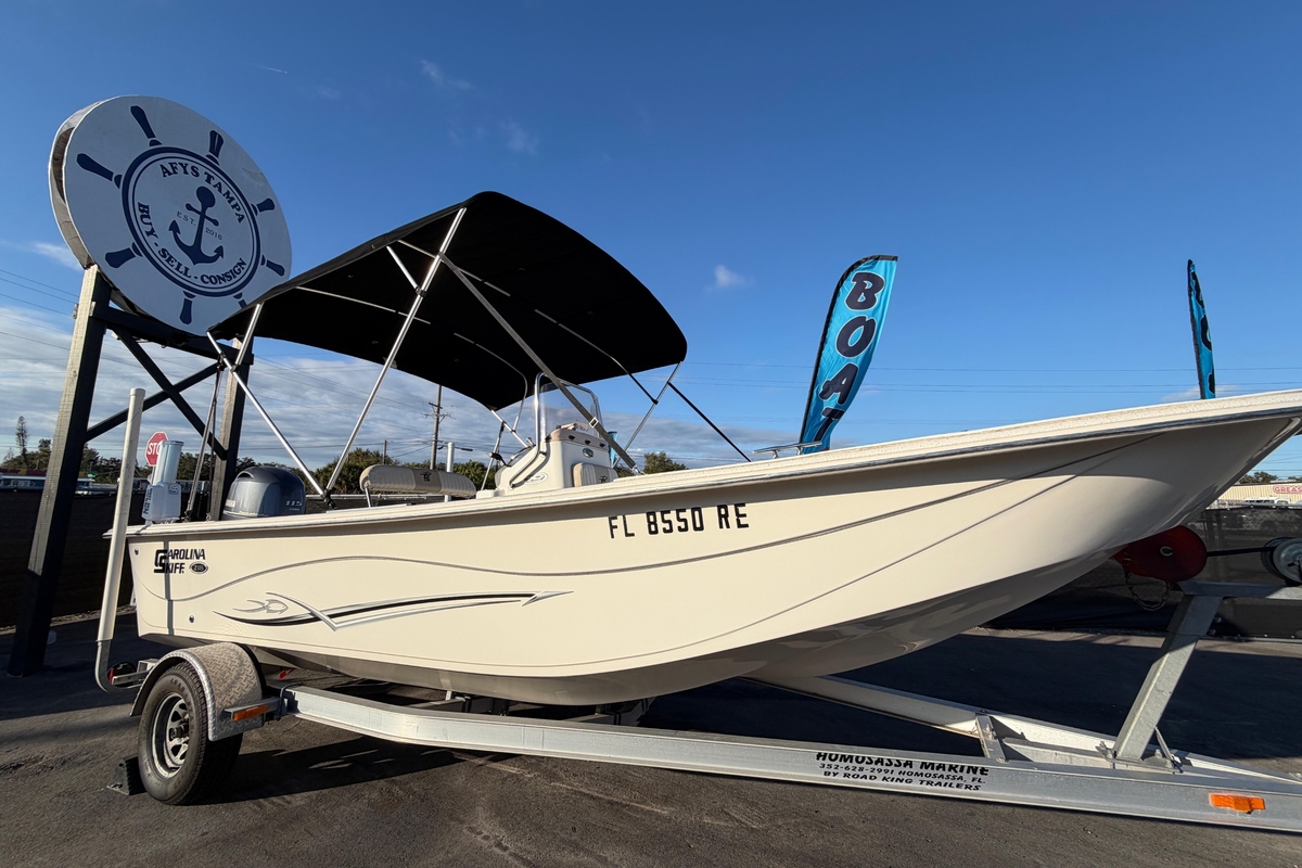 2016 Carolina Skiff 218 DLV - Sold Boat