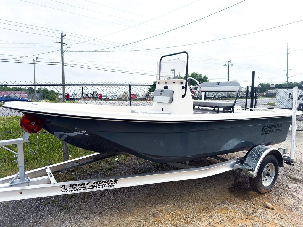2026 Carolina Skiff E16 JVX CC - Sold Boat