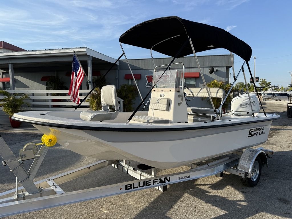 2026 Carolina Skiff E16 JVX CC - Sold Boat