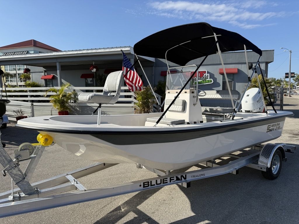 2026 Carolina Skiff E18 JVX CC - Sold Boat