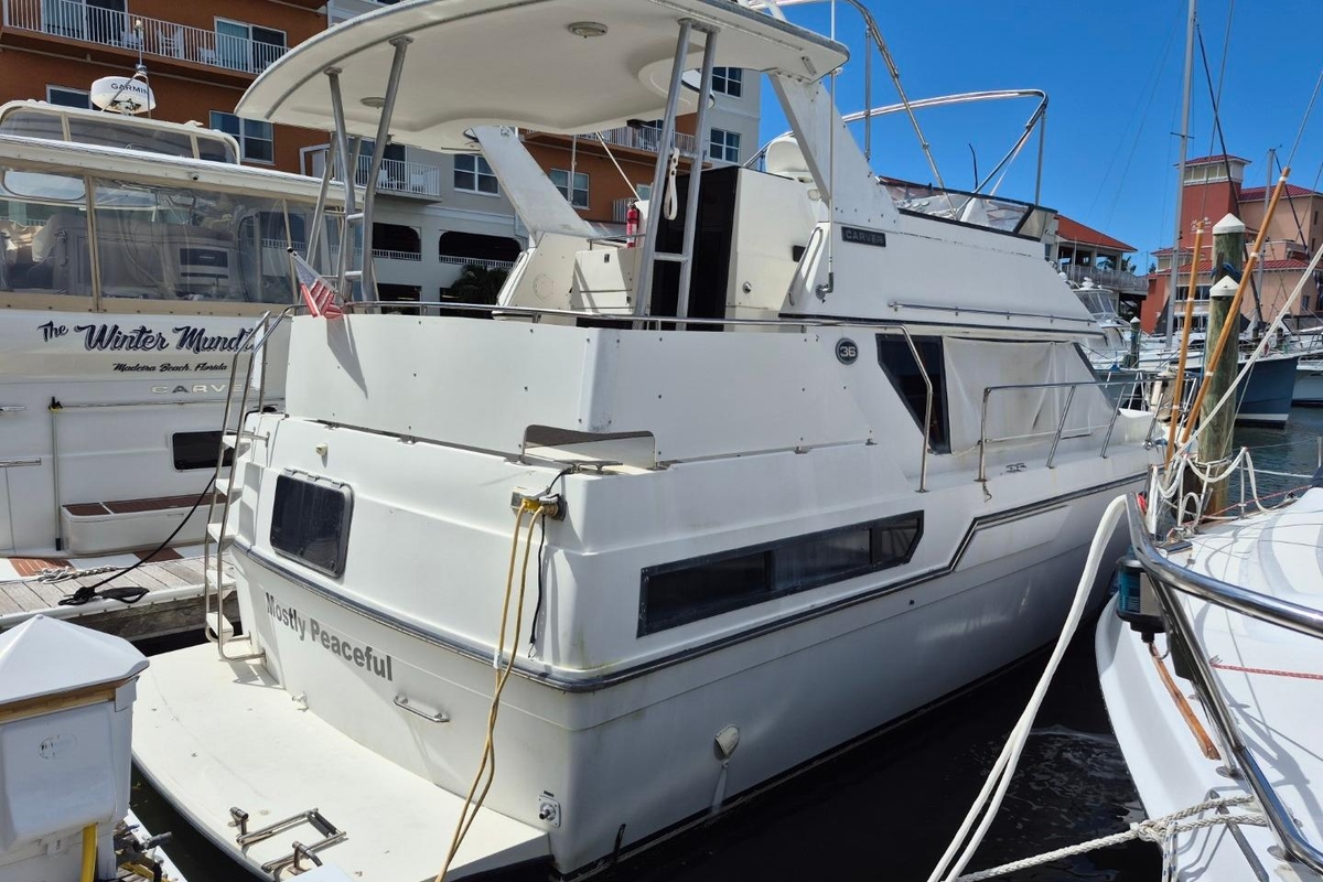 1991 Carver 36 Aft Cabin Motor Yacht - Sold Boat